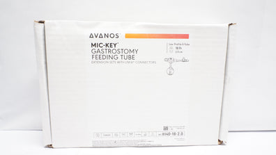 Avanos 8140-18-2.0 MIC-Key Gastrostomy Feeding Low-Profile G-Tube 18Fr x2.0cm(x)